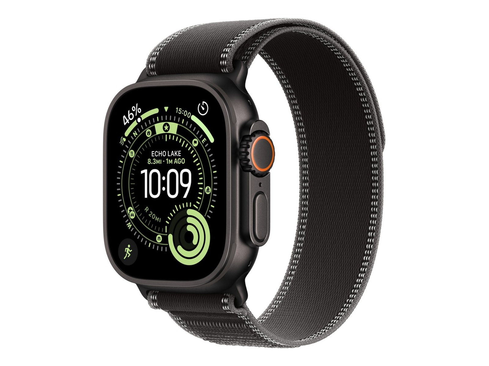 Apple Watch Ultra 3 49mm GPS + LTE Titan (svart) Smartwatches
