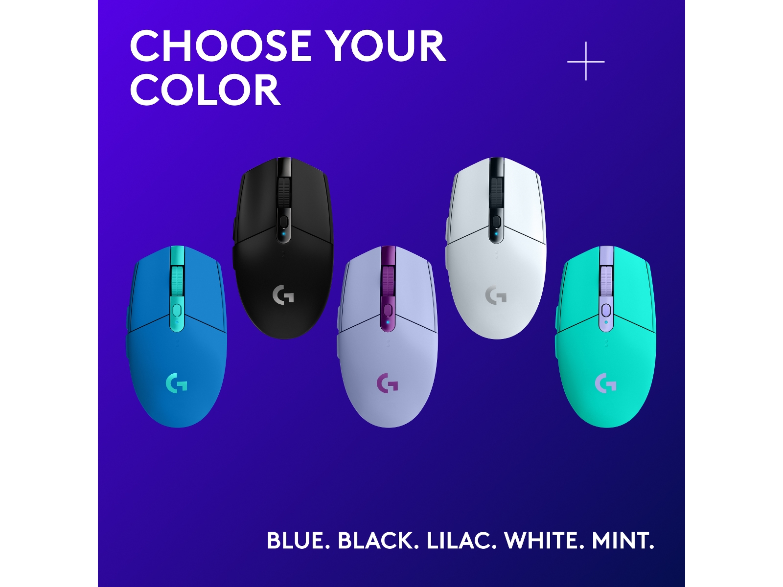 Logitech G305 Lightspeed Trådlös Gamingmus (vit) Gamingmus