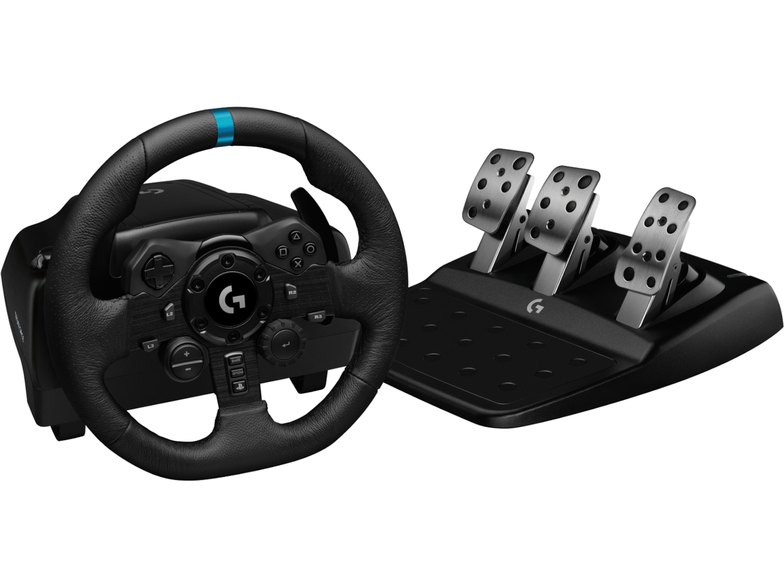 Logitech G923 Driving Force Racing PS4/PS5/PC Ratt & pedaler