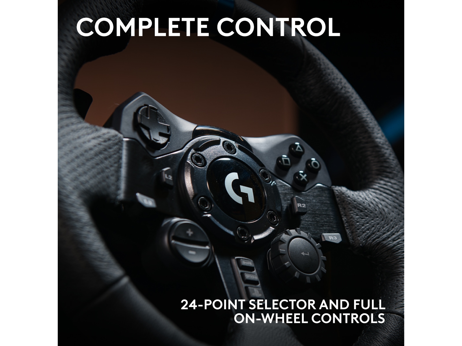 Logitech G923 Driving Force Racing PS4/PS5/PC Ratt & pedaler