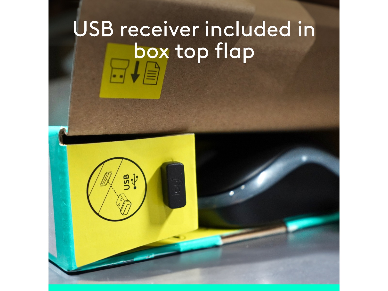 Logitech MK295 Silent Wireless Combo - GRAPHITE Mus & tangentbord -combo-paket