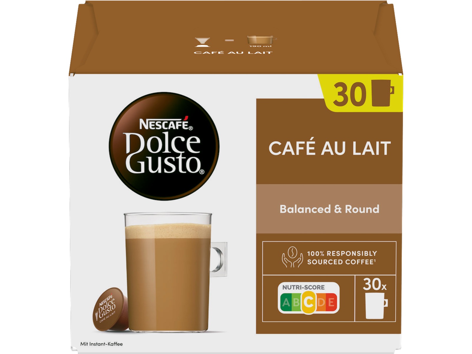 Nescafé Dolce Gusto Café au Lait Big pack Tillbehör till kaffemaskiner