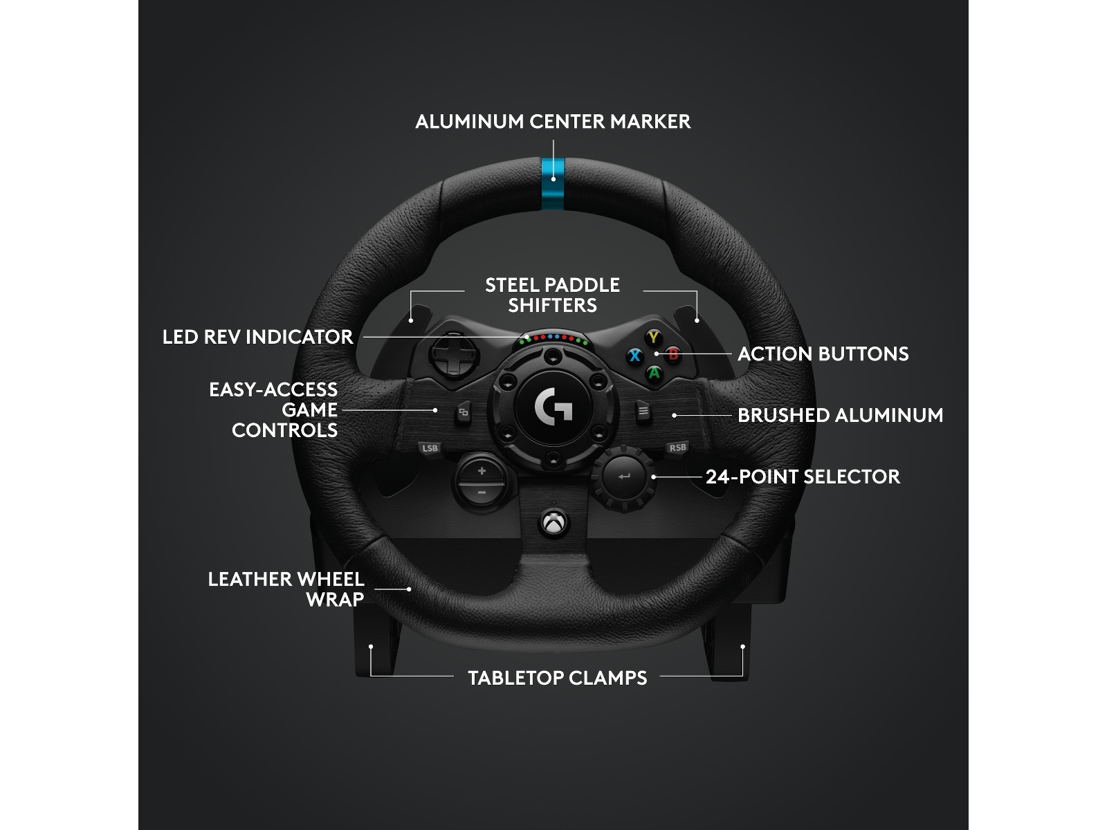 Logitech G923 och Driving Force Shifter Bundle Ratt & pedaler