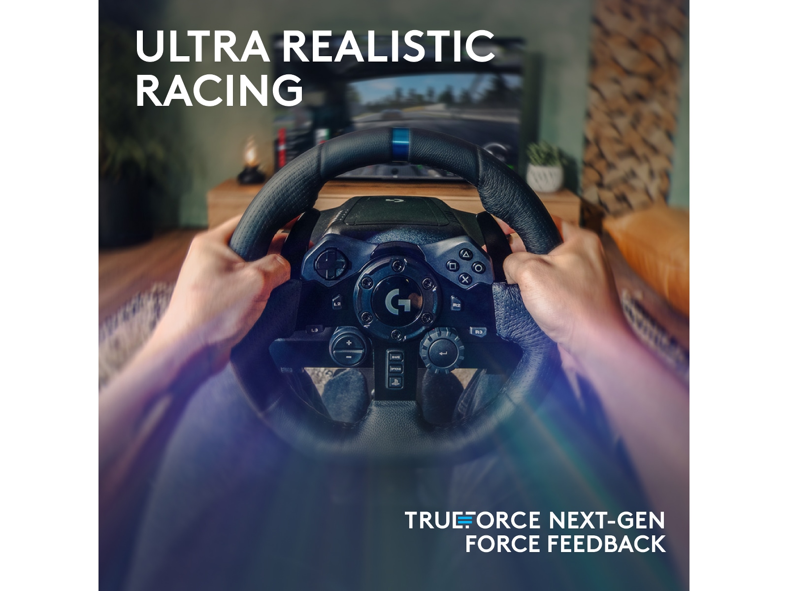 Logitech G923 och Driving Force Shifter Bundle Ratt & pedaler