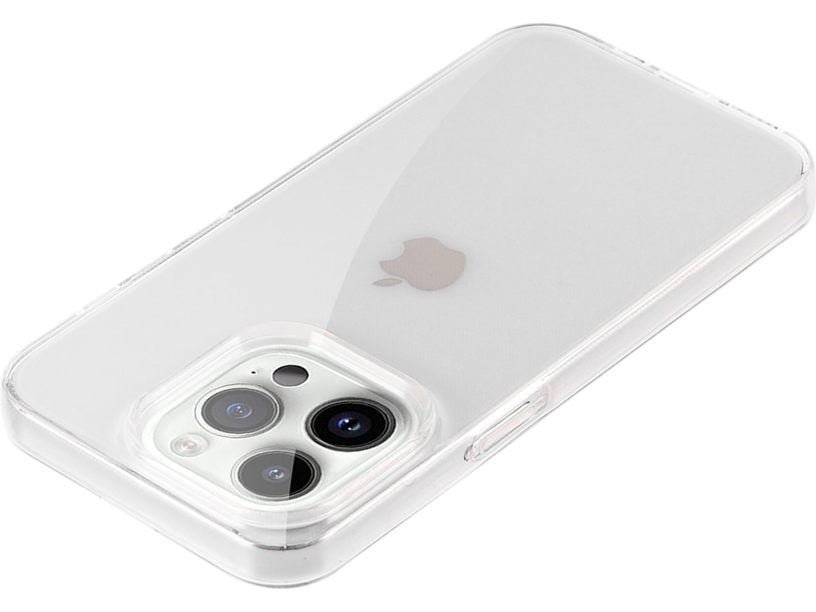 iiglo iPhone 15 Pro / 14 Pro Silikonskal (transparent) Skydd