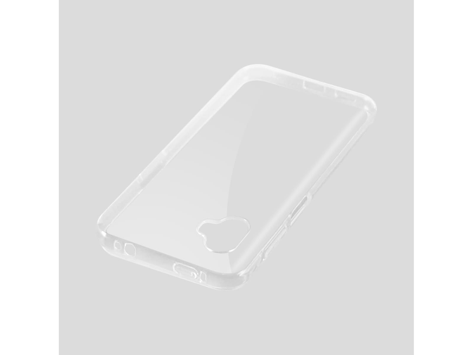 iiglo Galaxy Xcover 6 Pro Silikonskydd (transparent) Skydd