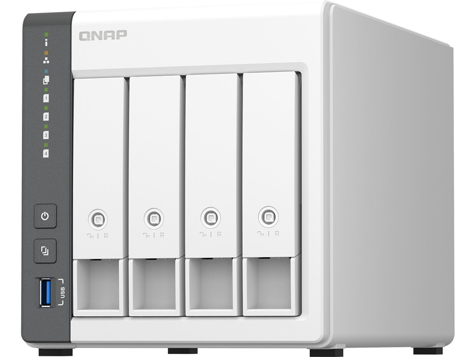 QNAP ARM quad-core TS-433-4G Nätverkslagring (NAS)
