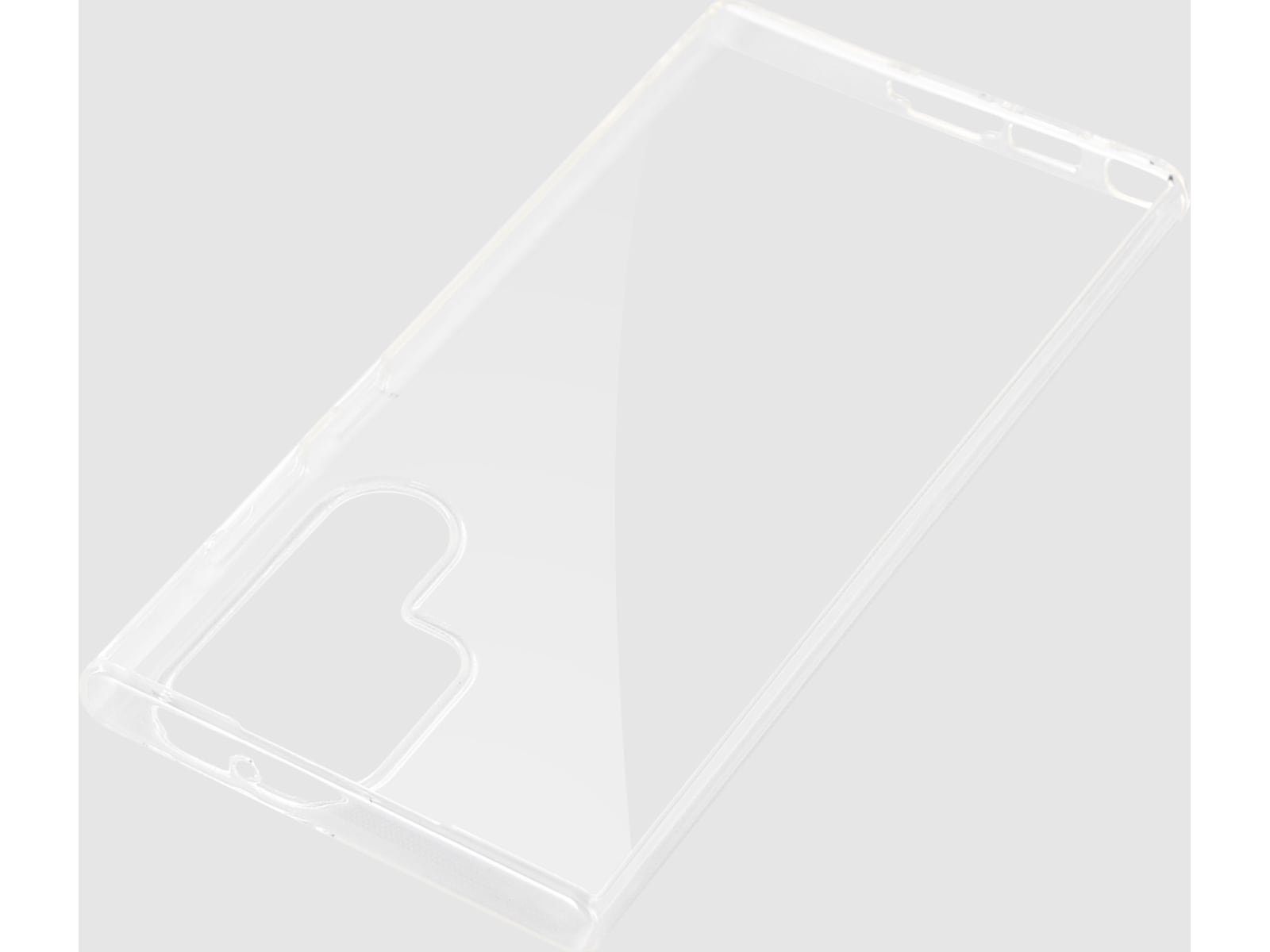 iiglo Galaxy S23 Ultra Silikonskydd (transparent) Skydd