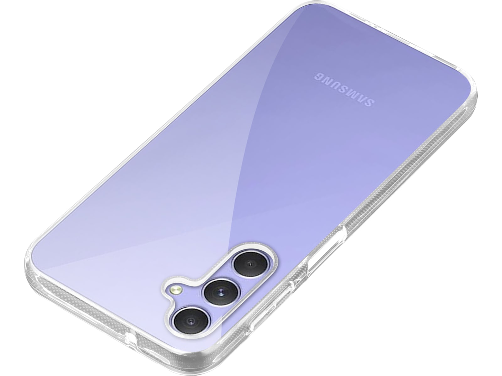 iiglo Galaxy A54 5G Silikonskal (transparent) Skydd