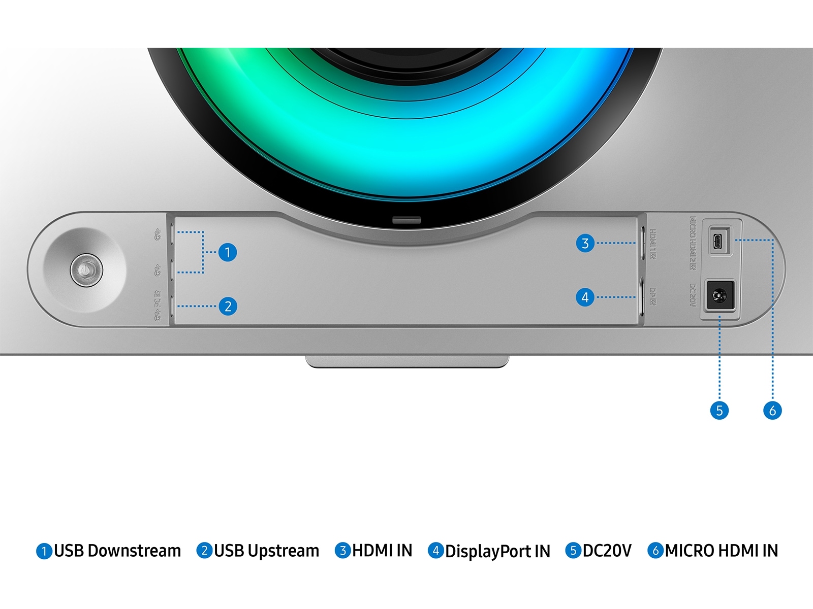 Samsung 49" Odyssey OLED Curved gamingskärm S49CG95 Datorskärm