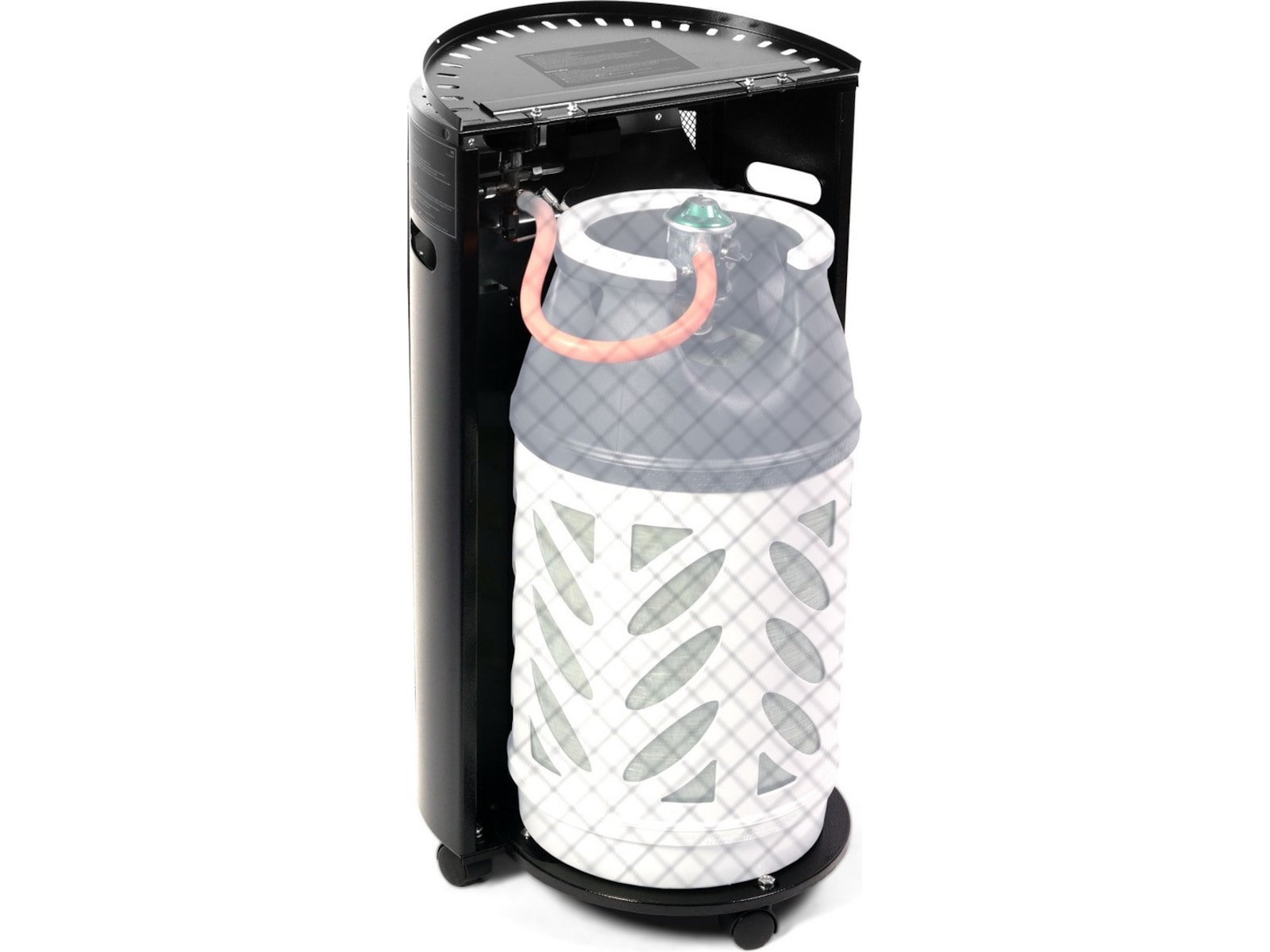 Andersson Gasugn Blue flame 4,3 KW snabbuppvärmning Fristående element