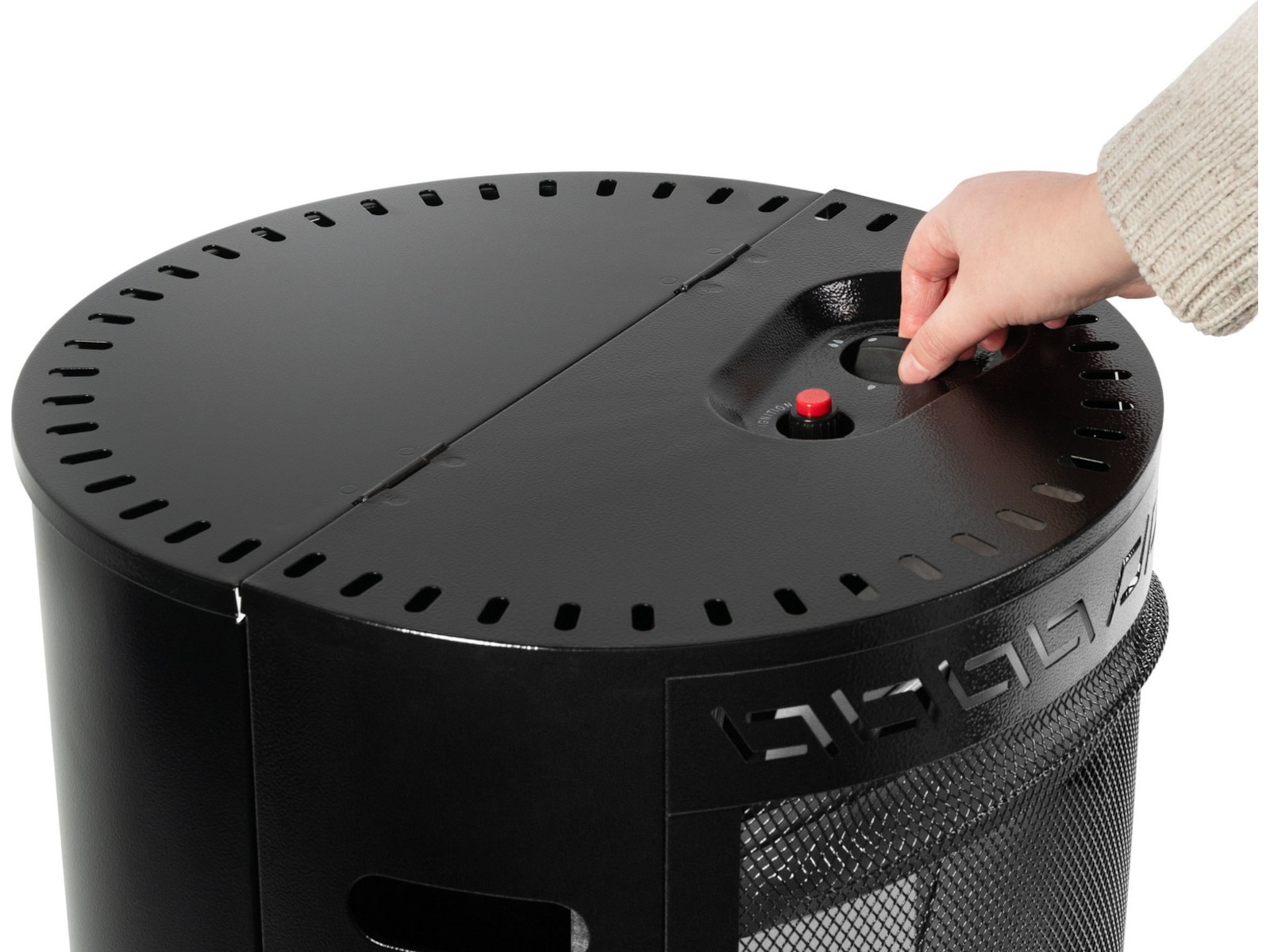 Andersson Gasugn Blue flame 4,3 KW snabbuppvärmning Fristående element