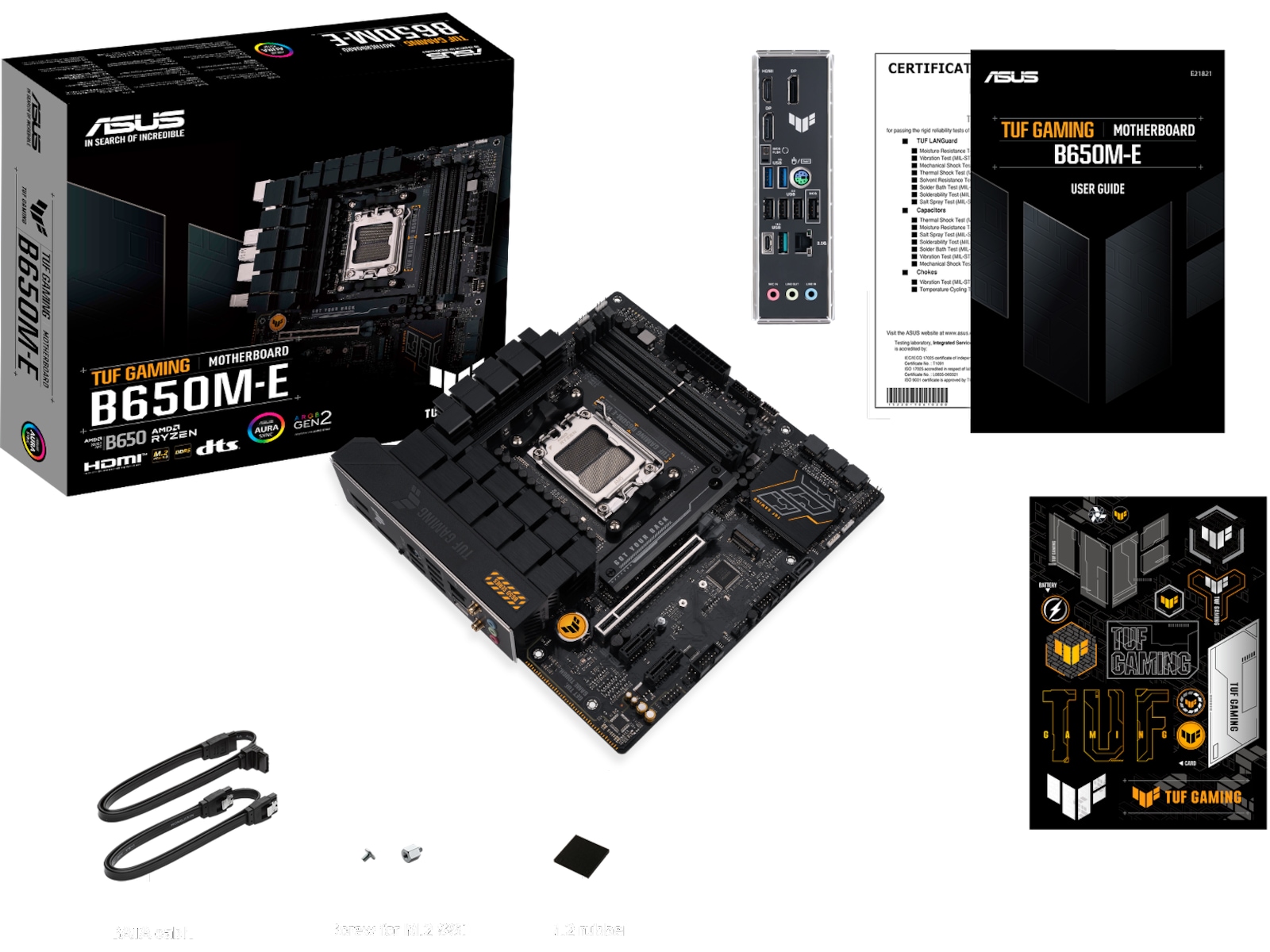 Asus TUF Gaming B650M-E Moderkort AMD Socket
