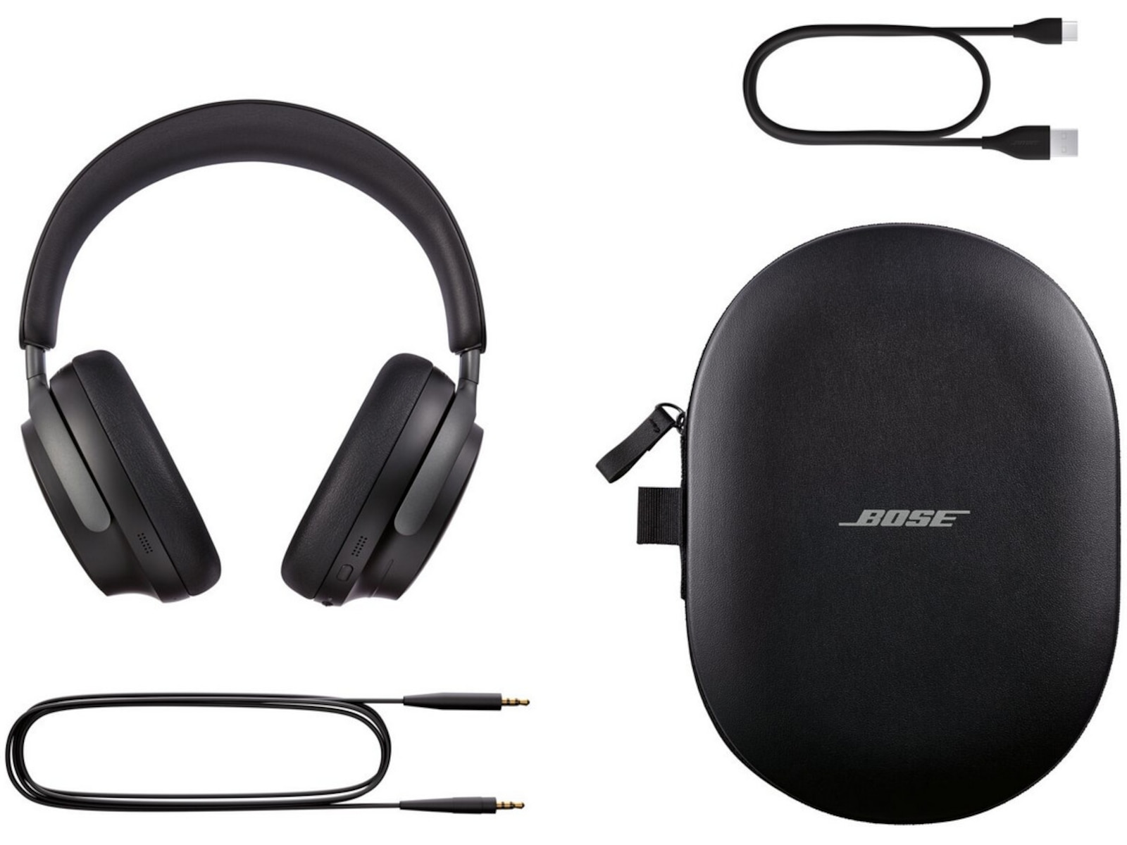Bose QuietComfort Ultra trådlösa hörlurar, Over-Ear (svart) Hörlurar