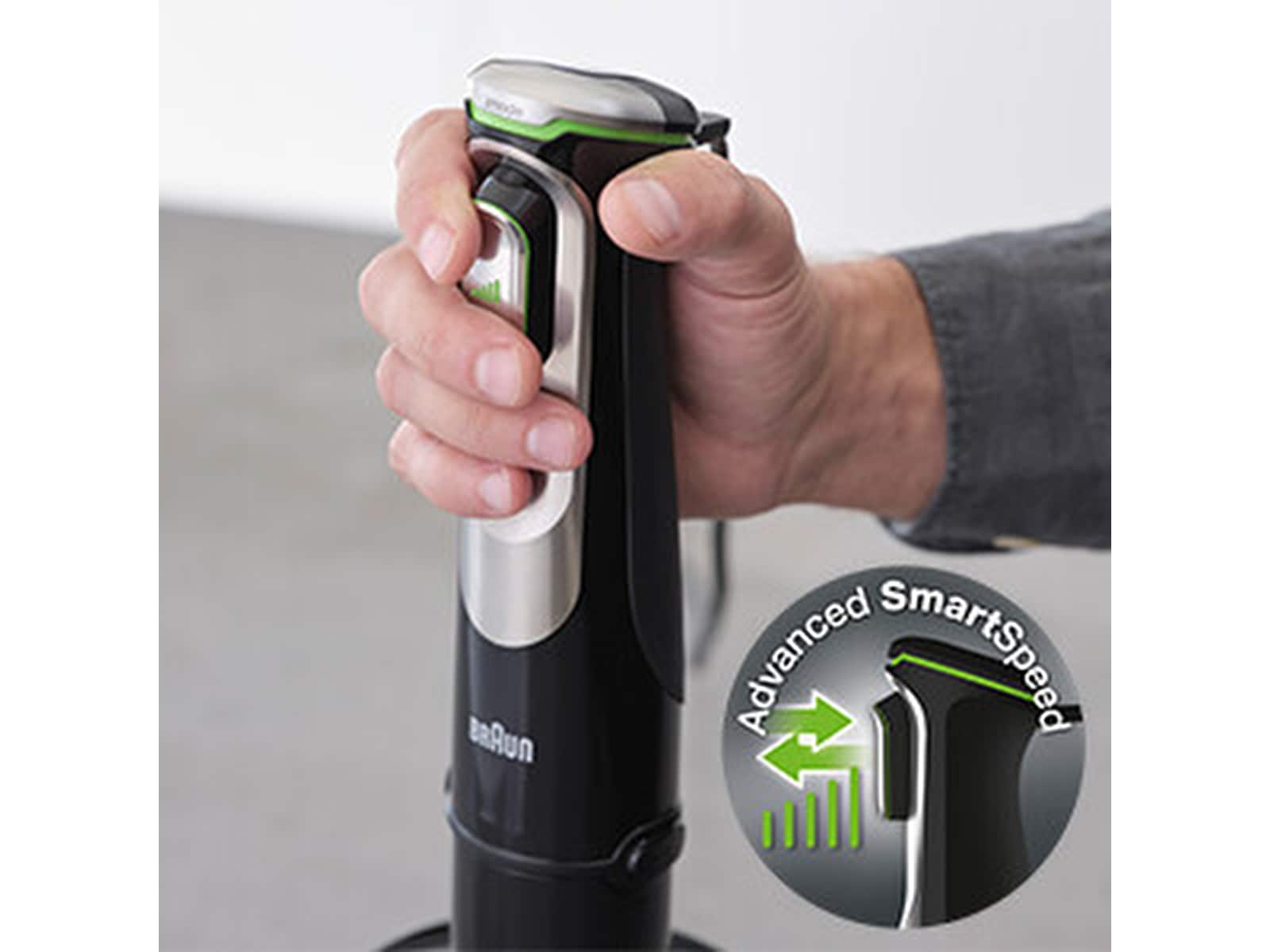 Braun MultiQuick 9 stavmixer MQ 9138X (svart/stål) Stavmixers & elvispar