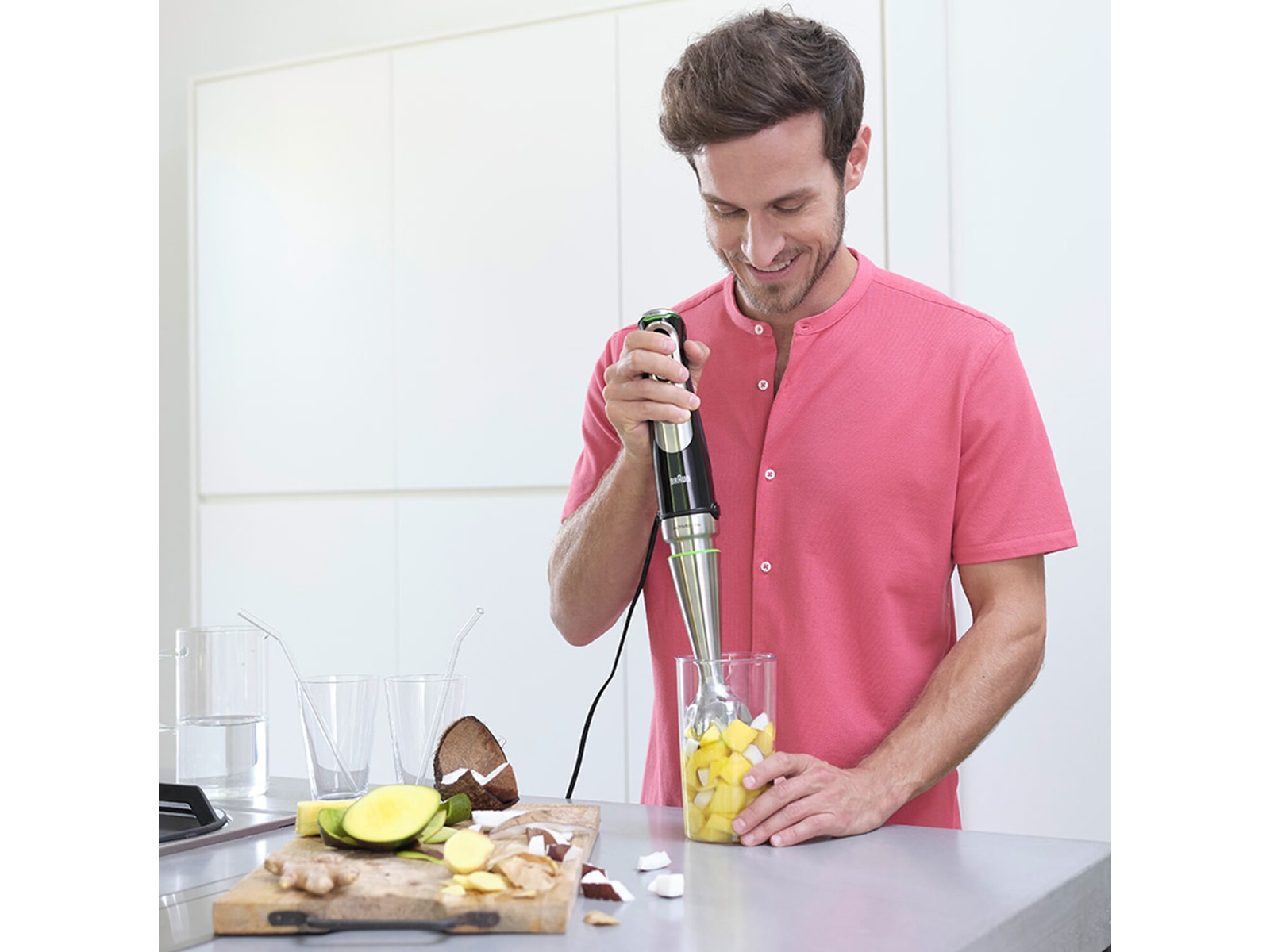 Braun MultiQuick 9 stavmixer MQ 9138X (svart/stål) Stavmixers & elvispar