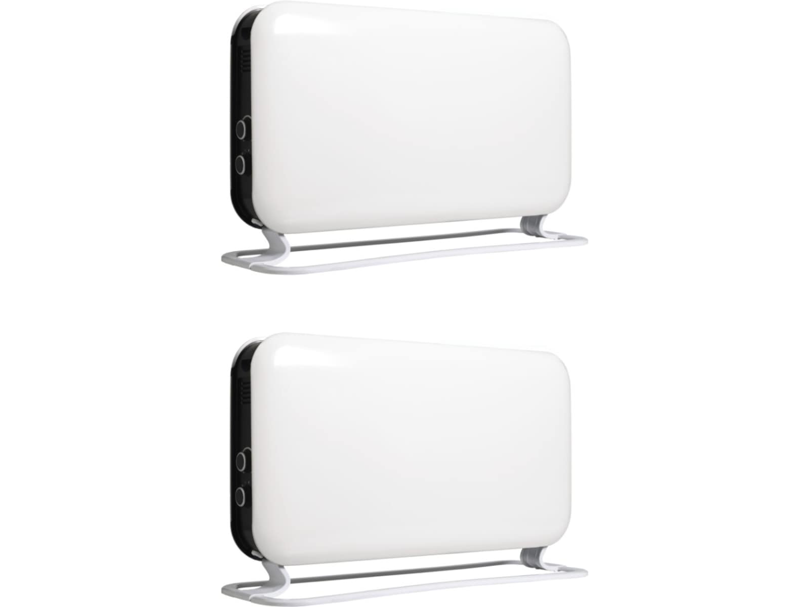 Mill Instant golvelement 2000W Mec (vit) 2-pack Fristående element