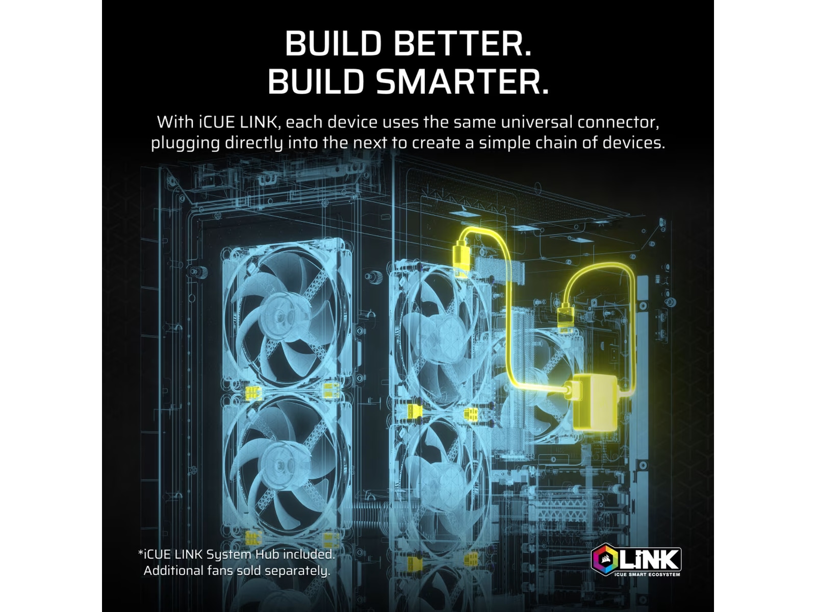 Corsair iCUE LINK Titan 280 RX RGB AIO Kylare (svart) CPU - Vattenkylning