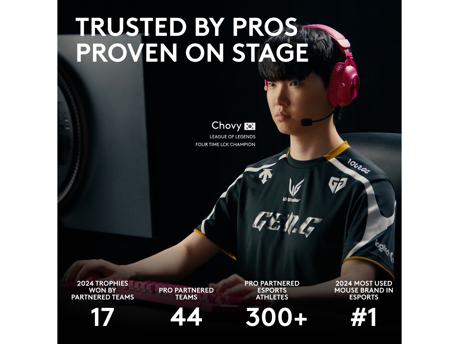 Logitech G Pro X Superlight 2 DEX trådlös gamingmus (svart) Gamingmus