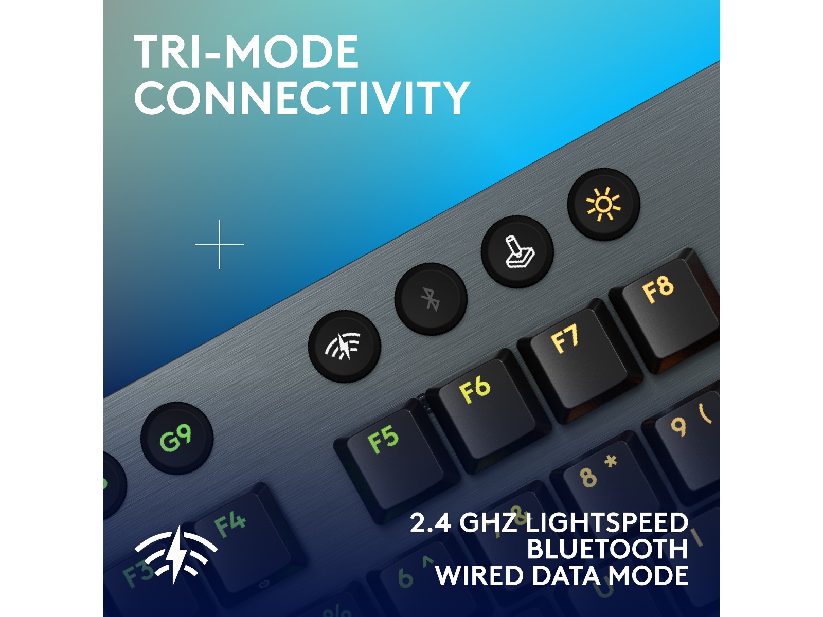 Logitech G915 X Lightspeed Trådlös Gamingtangentbord (svart) Gamingtangentbord