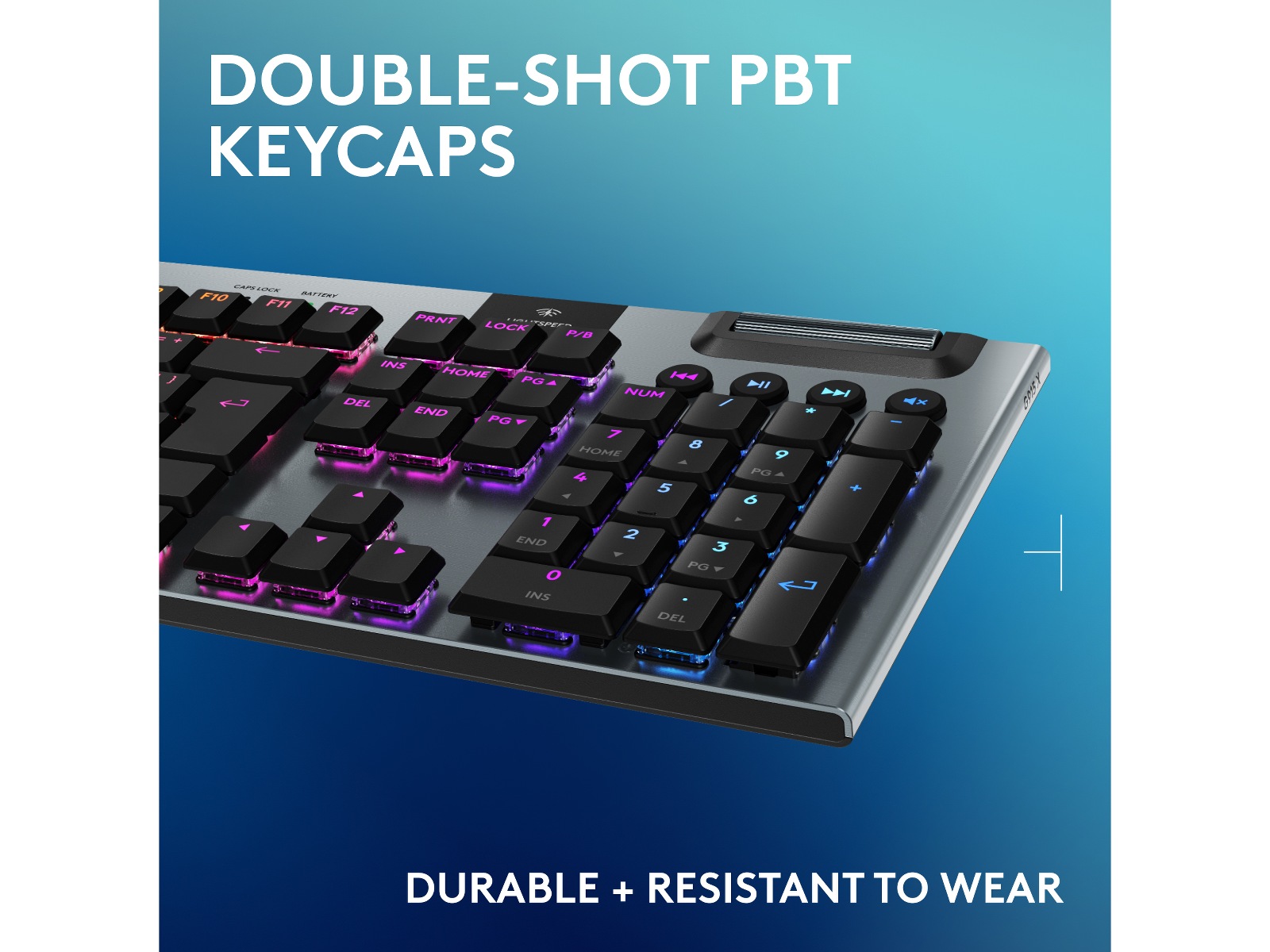 Logitech G915 X Lightspeed Trådlös Gamingtangentbord (svart) Gamingtangentbord