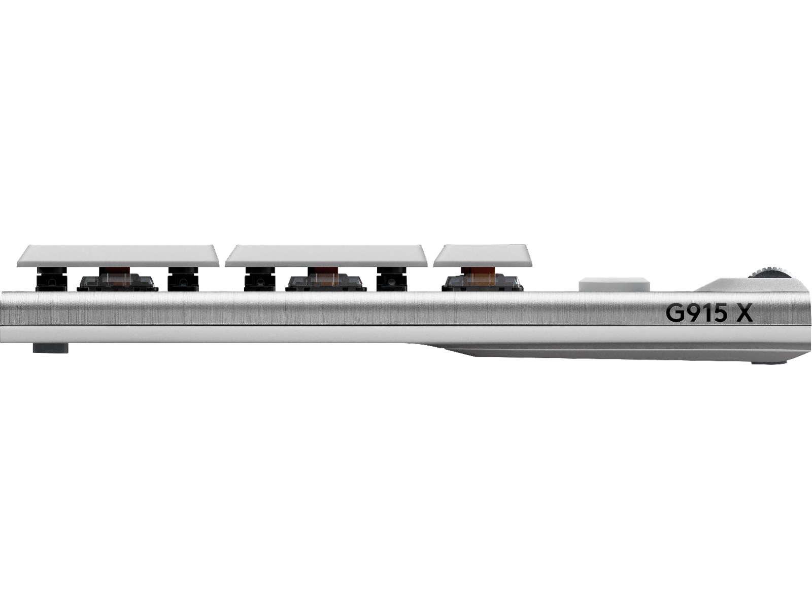 Logitech G915 X Lightspeed Trådlös Gamingtangentbord (vit) Gamingtangentbord