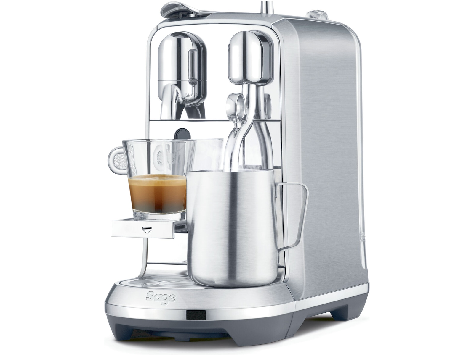 Sage Creatista Plus Nespresso-maskin (borstat stål) Kapselmaskiner