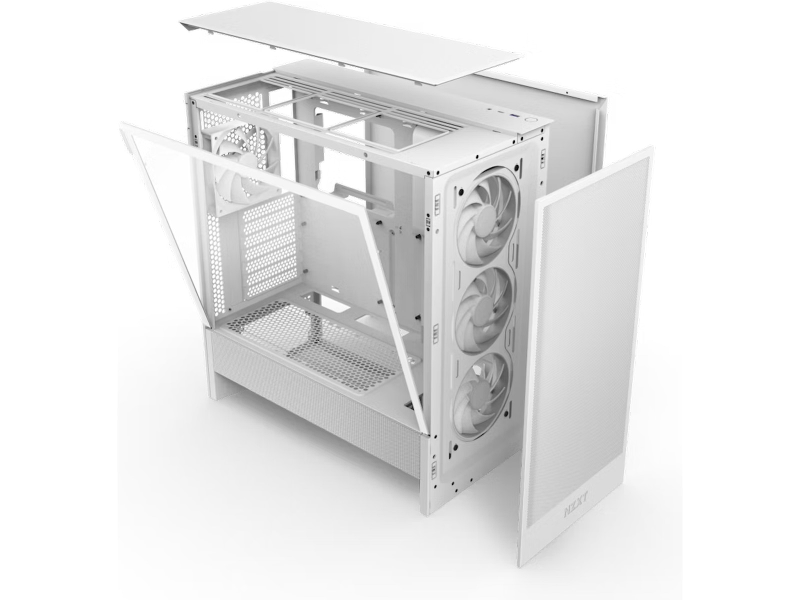 NZXT H5 Flow RGB Mid Tower (vit) Midi tower