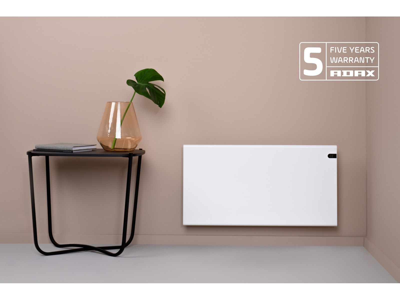 Adax Neo Basic Panelelement 1400W (vit) Panelelement