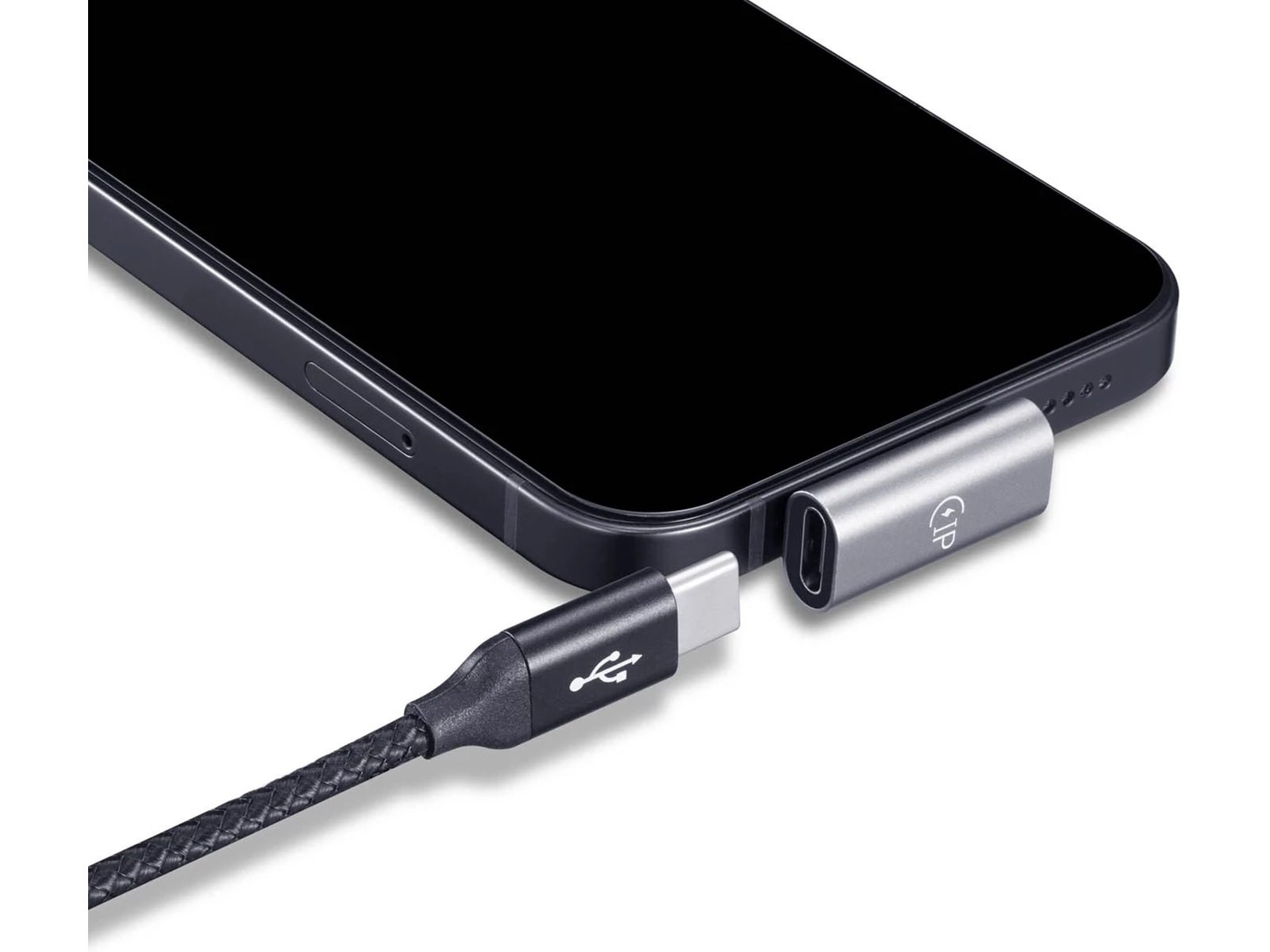 Andersson Lightning till USB-C-adapter (grå) Kabel adapter och övergångar