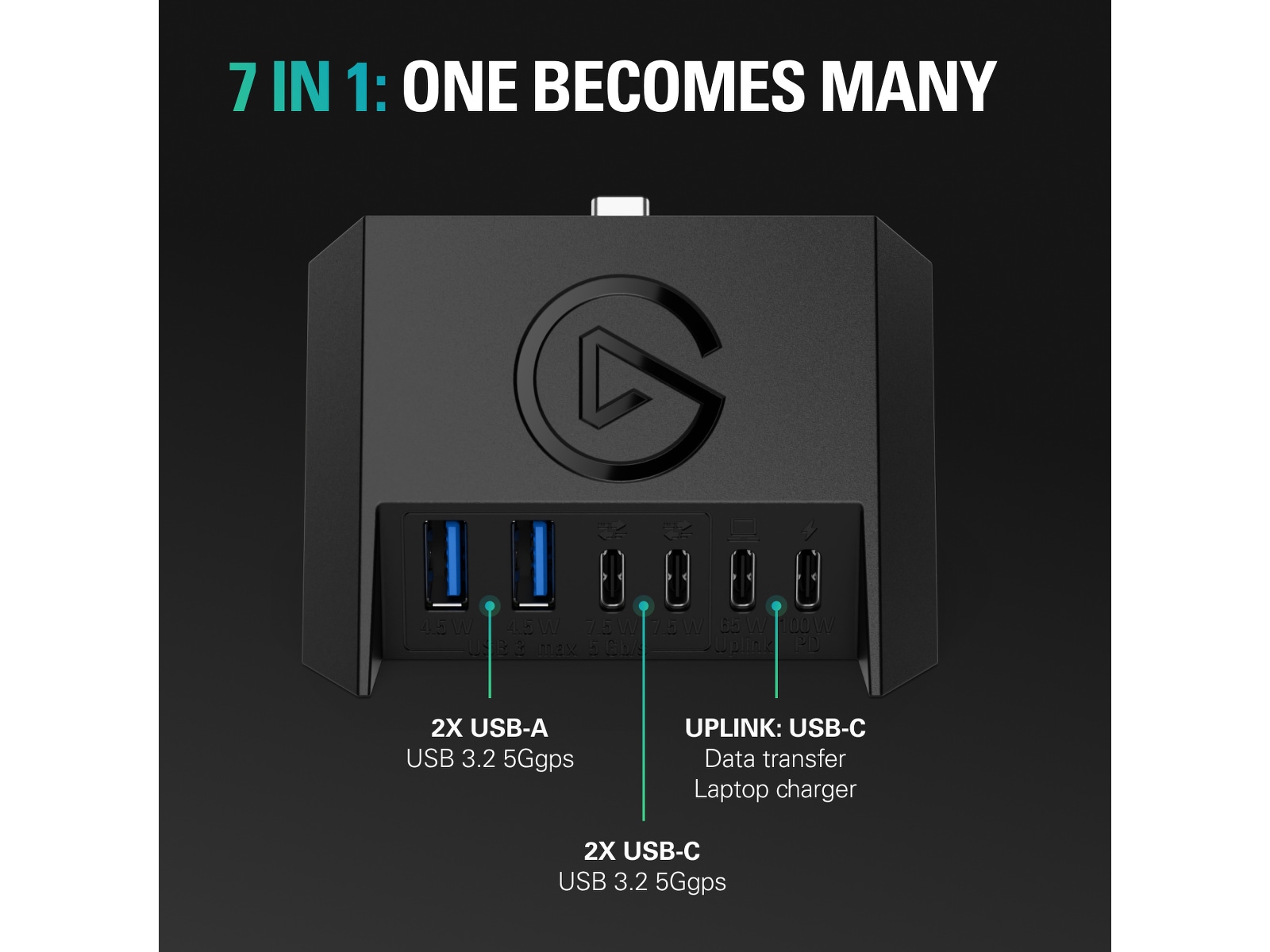 Elgato USB Hub Streaming tillbehör