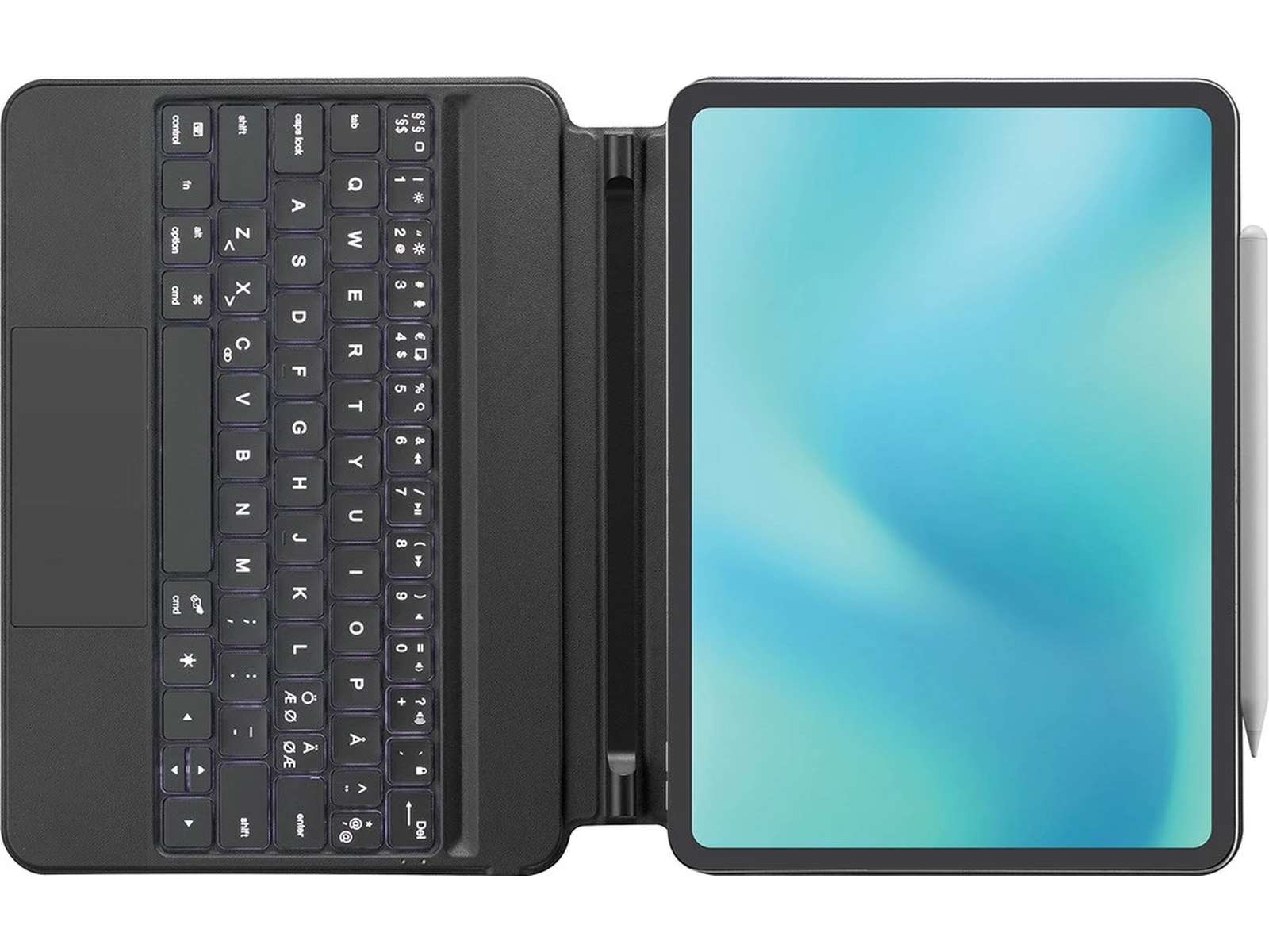 Andersson iPad Air 10,9" / 11" tangentbordsfodral (svart) Tangentbord och pennor