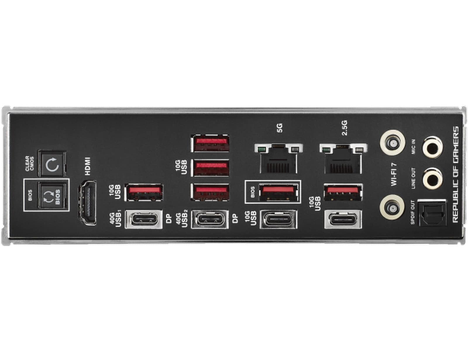 ASUS ROG Crosshair X870E Hero Moderkort AMD Socket