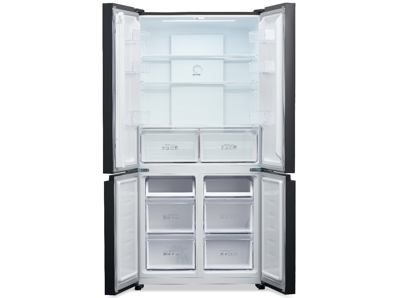 Avant MDR91DI1 Side-by-Side kyl- och frysskåp (svart) Side-by-side kylskåp