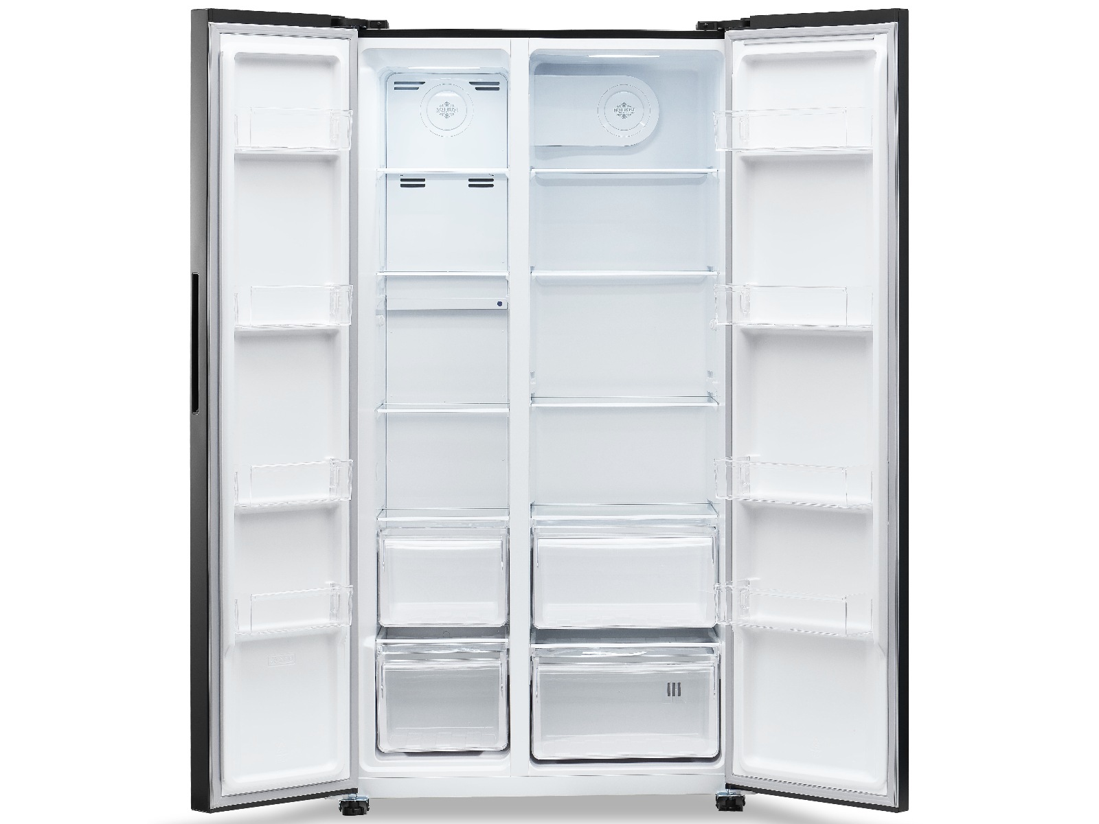 Avant SBS91DI1 Side-by-Side kyl- och frysskåp (svart) Side-by-side kylskåp