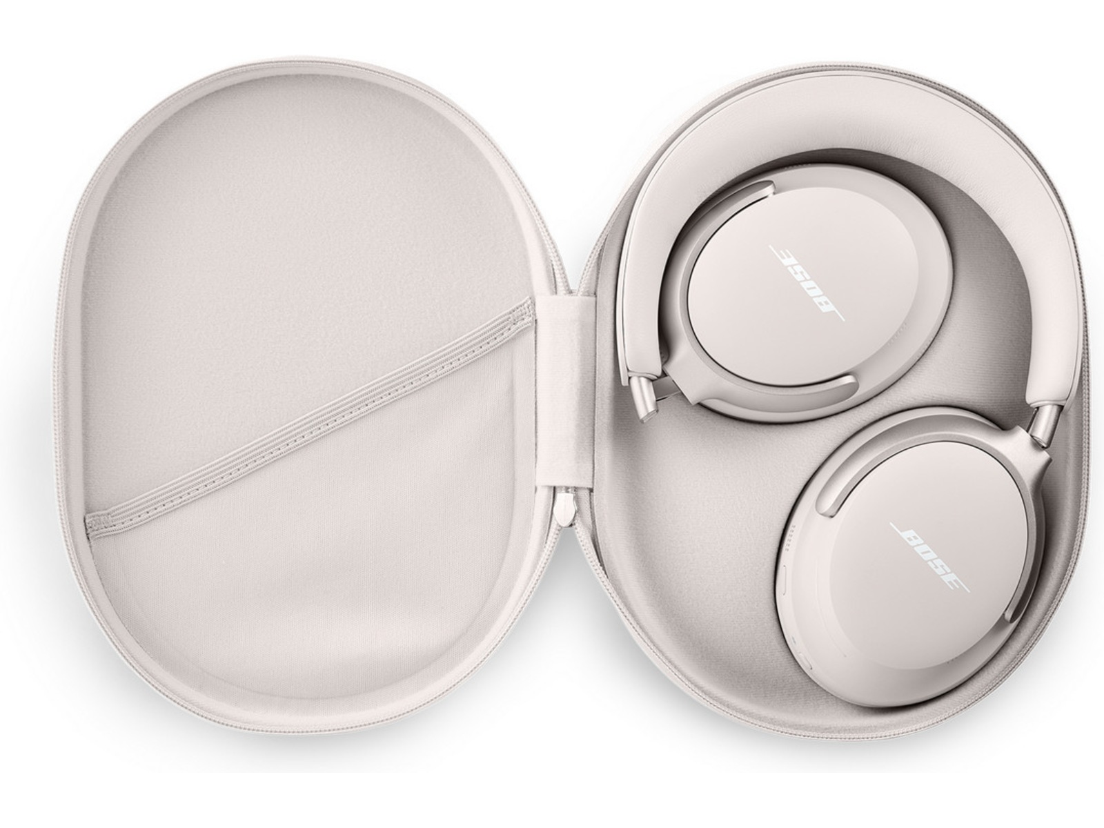Bose QuietComfort Ultra trådlösa hörlurar, Over-Ear (vit) + powerbank Hörlurar
