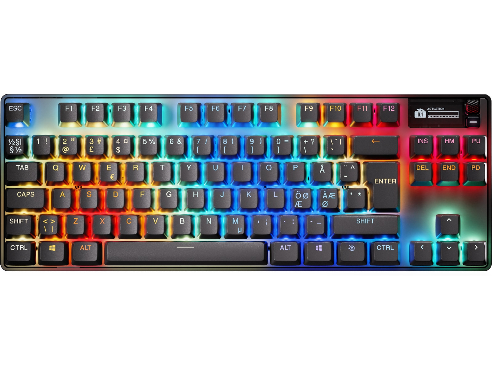SteelSeries Apex Pro TKL Gen 3 Trådlöst gamingtangentbord Gamingtangentbord