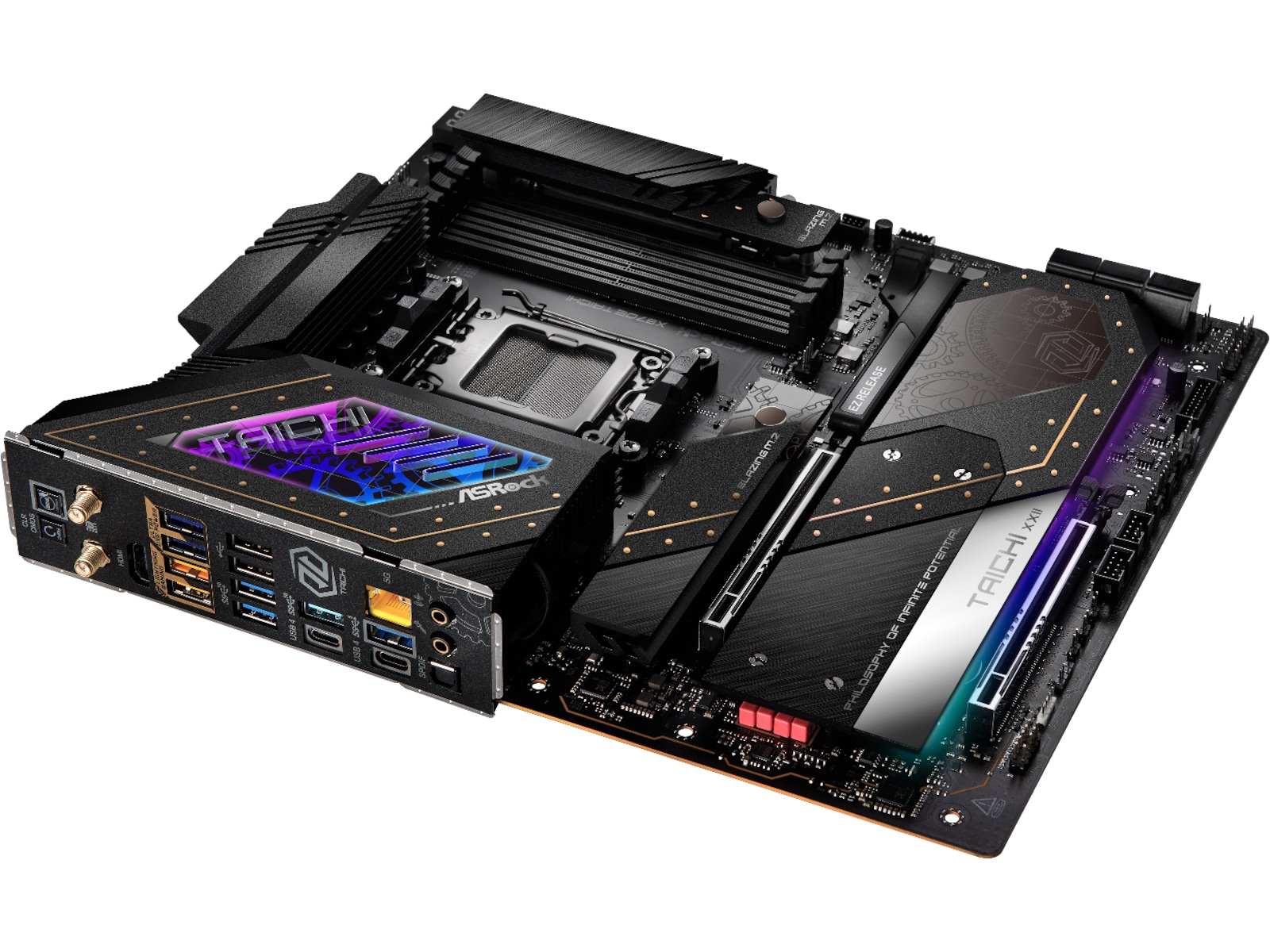 ASRock X870E Taichi Moderkort AMD Socket