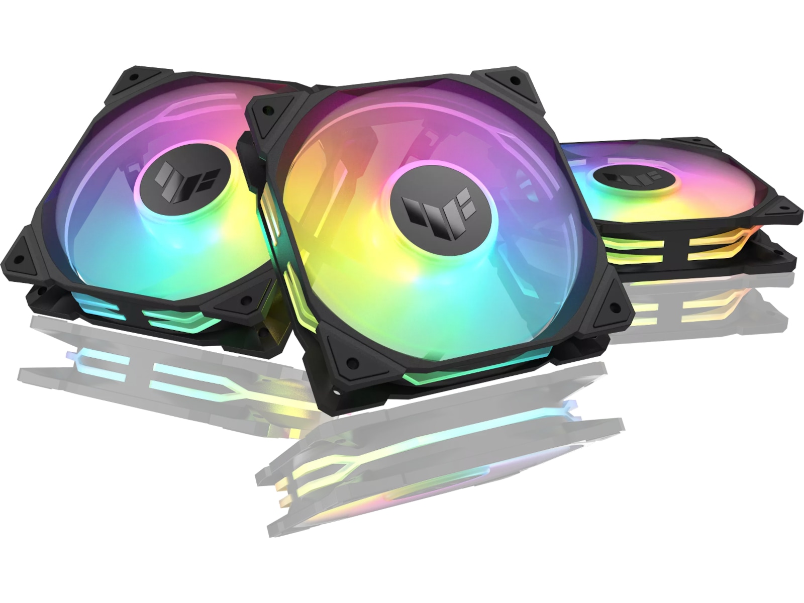 Asus TUF Gaming TR120 ARGB Fläkt 3pk (svart) Fläkt