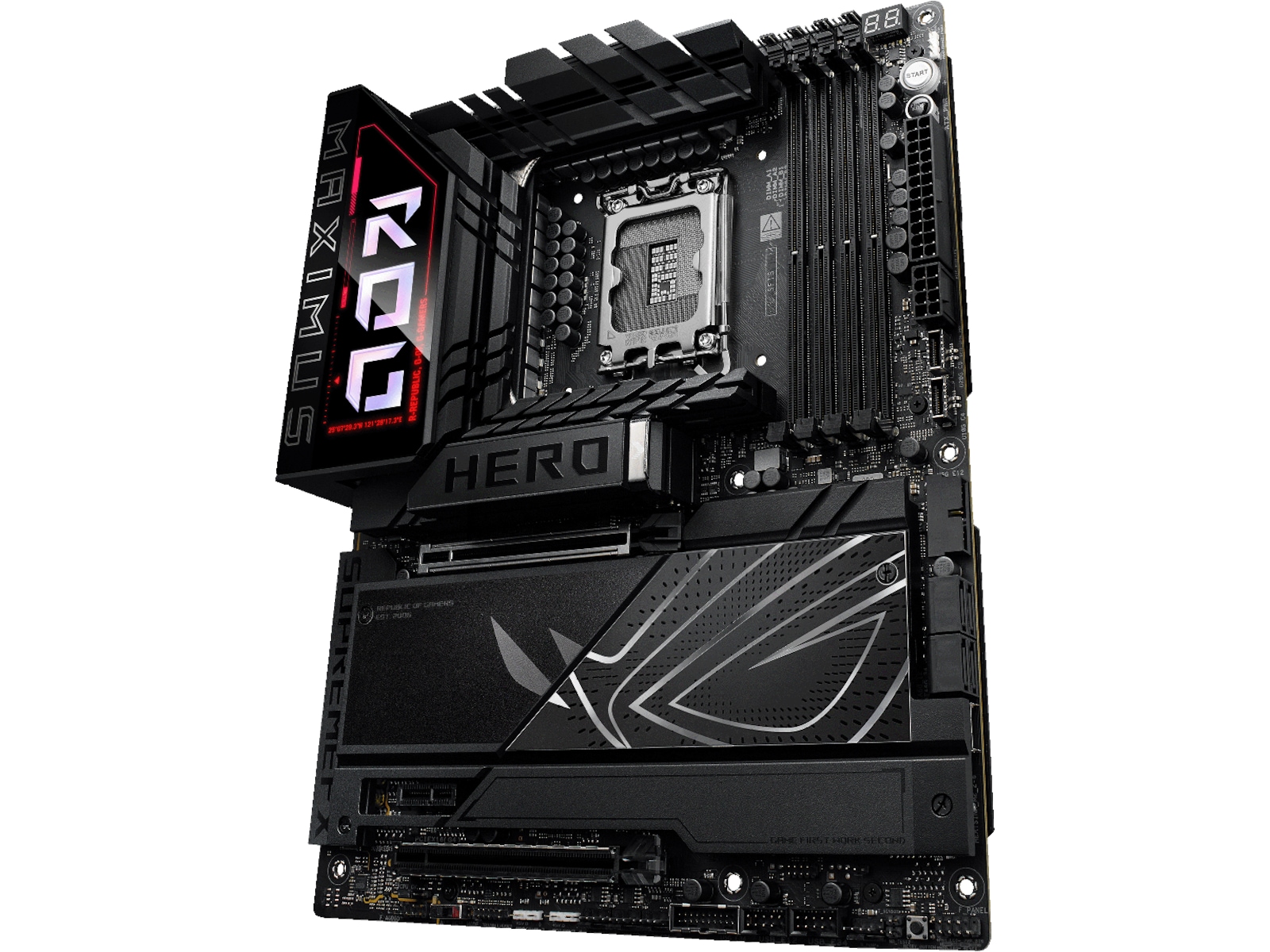 Asus ROG Maximus Z890 HERO Moderkort Intel Socket