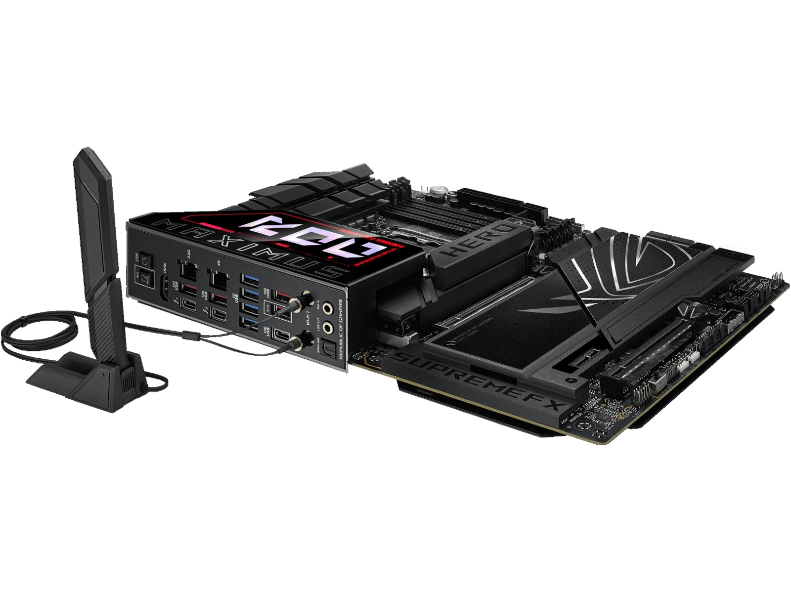 Asus ROG Maximus Z890 HERO Moderkort Intel Socket