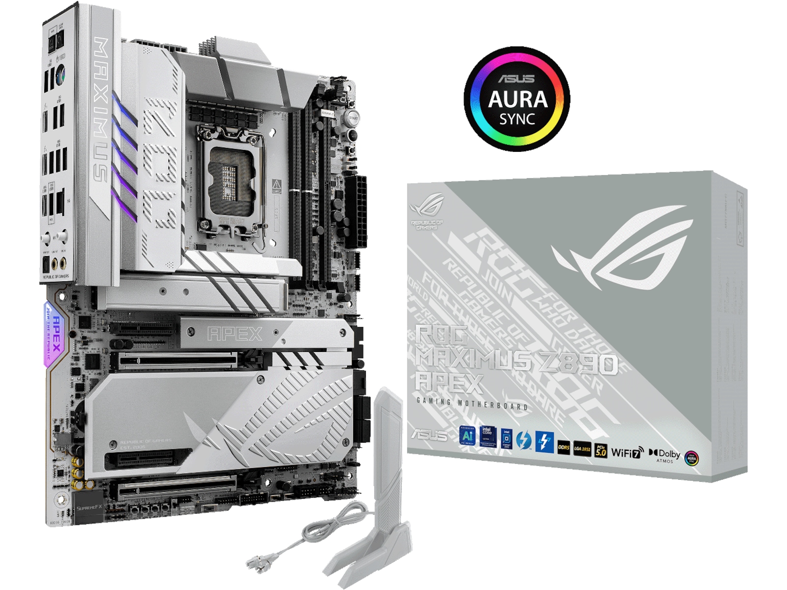 Asus ROG Maximus Z890 APEX Moderkort Intel Socket