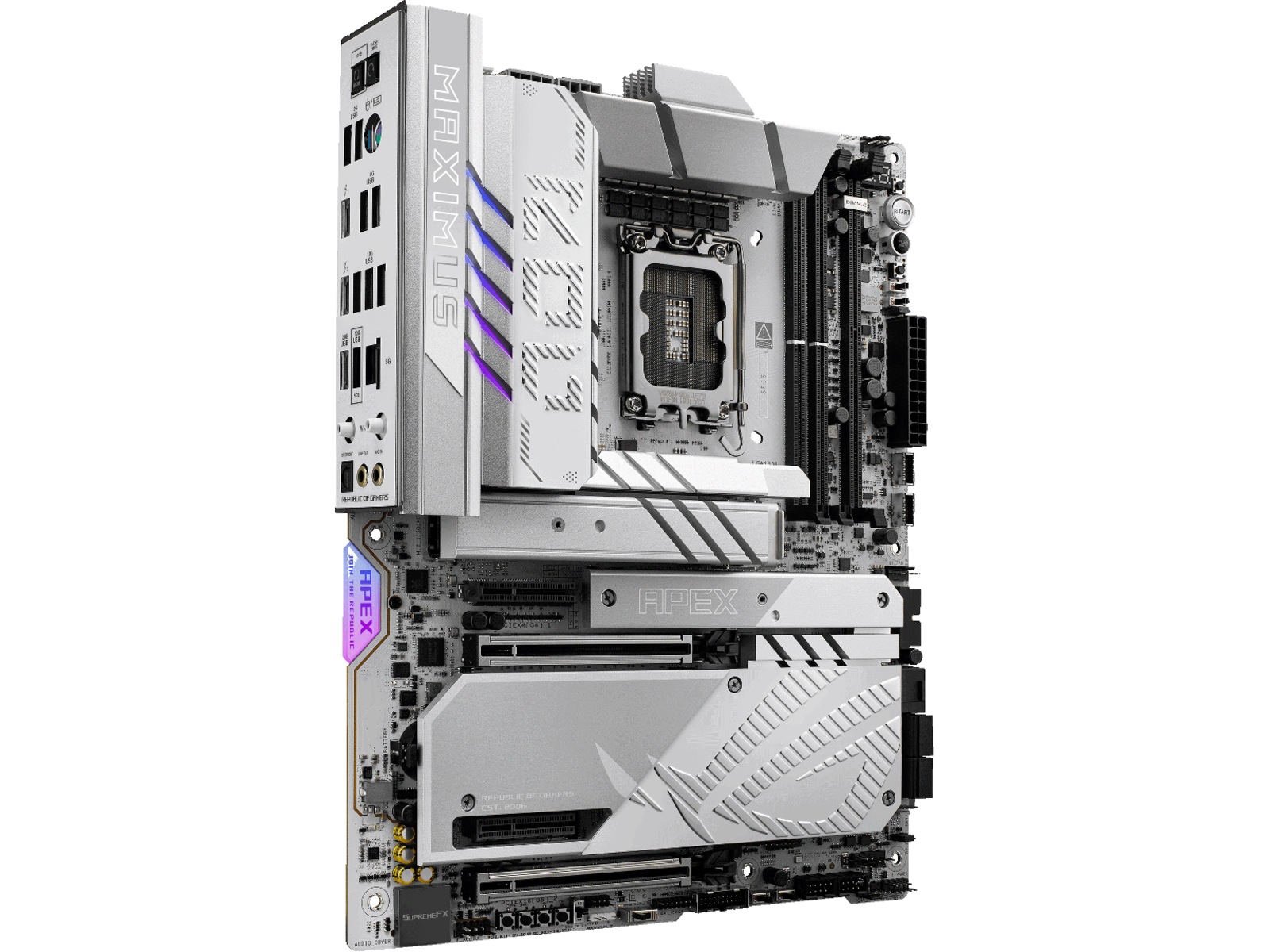 Asus ROG Maximus Z890 APEX Moderkort Intel Socket