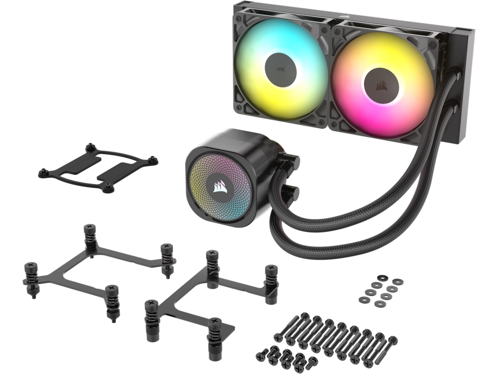 Corsair Nautilus 240 ARGB CPU Kylare (svart) CPU - Vattenkylning