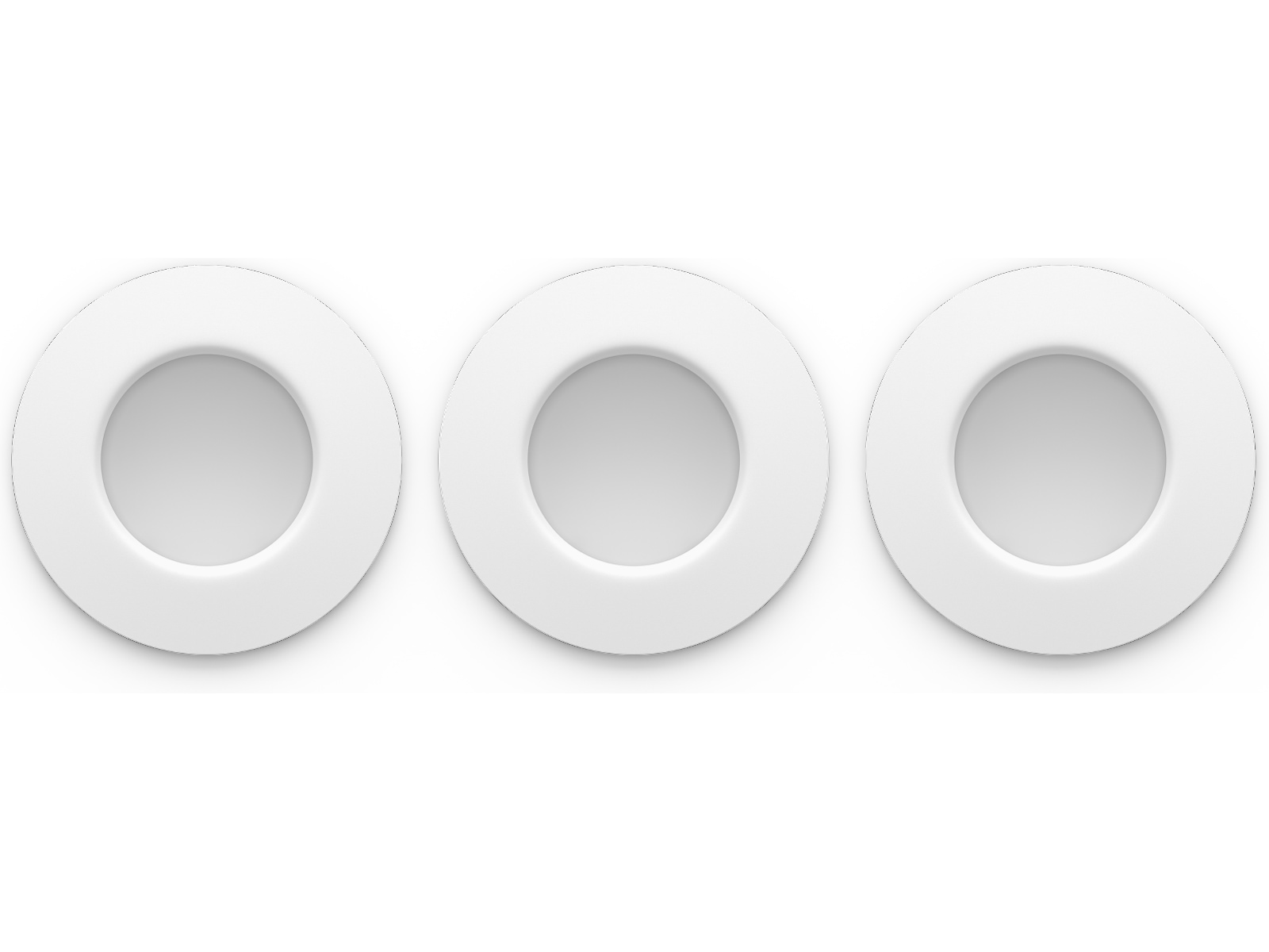 Philips Hue Slim infälld belysning 90 mm (vit) 3pk Taklampa