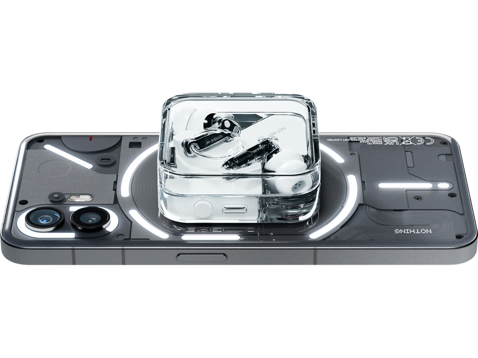 Nothing Ear Wireless hörlurar (vit) In-ear hörlurar