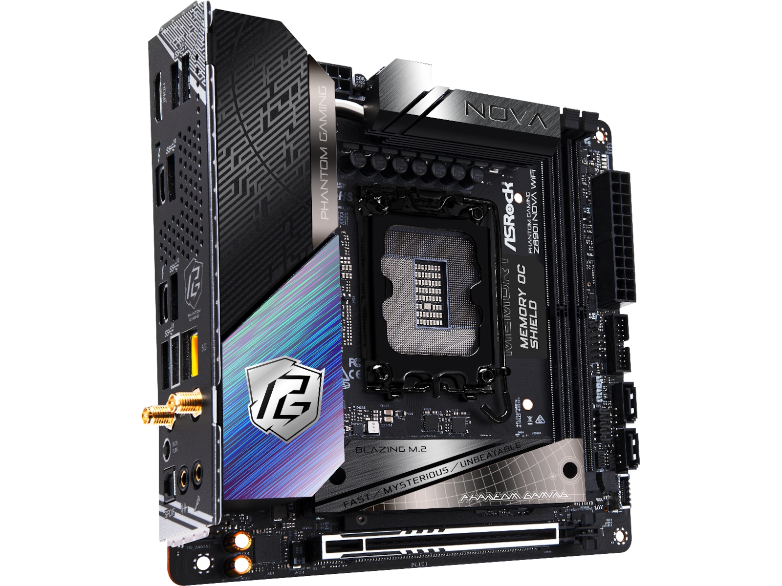 ASRock Z890I NOVA WIFI Moderkort Intel Socket
