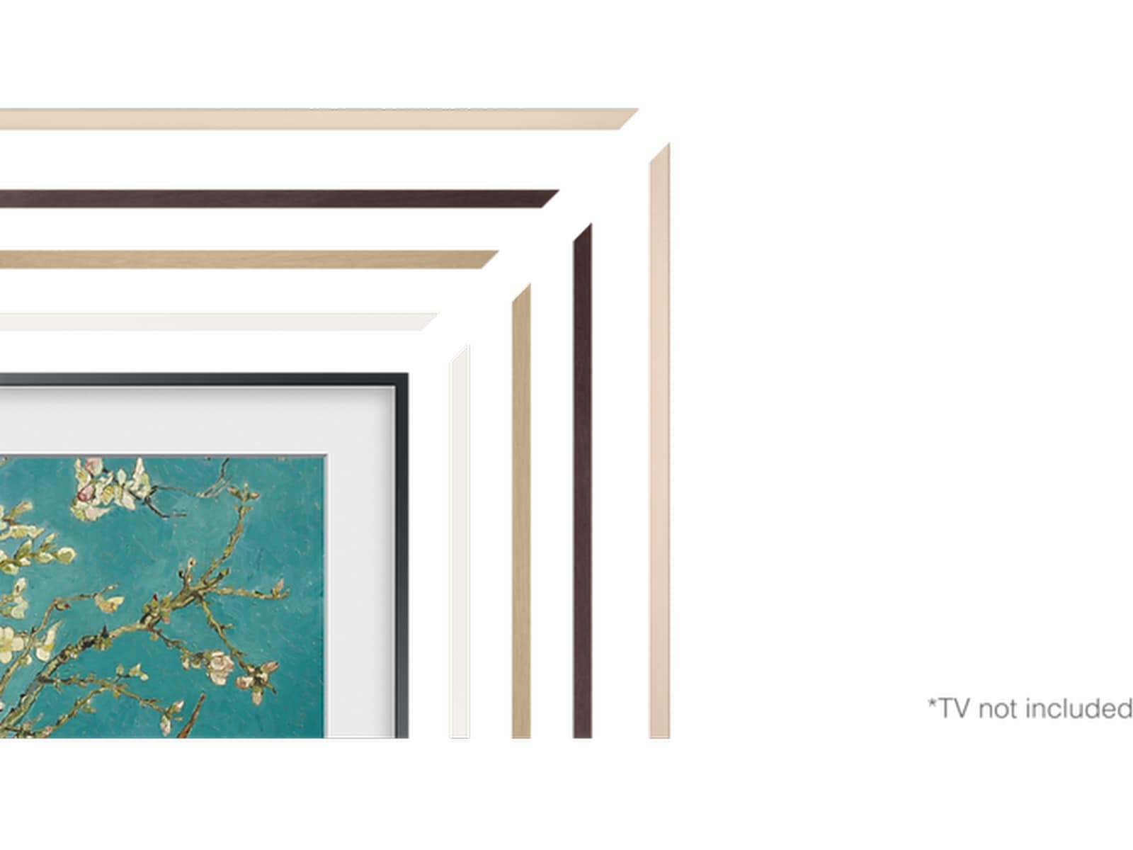 Samsung 75" ram till The Frame (2021-2024, sand gold) TV-ram & tillbehör