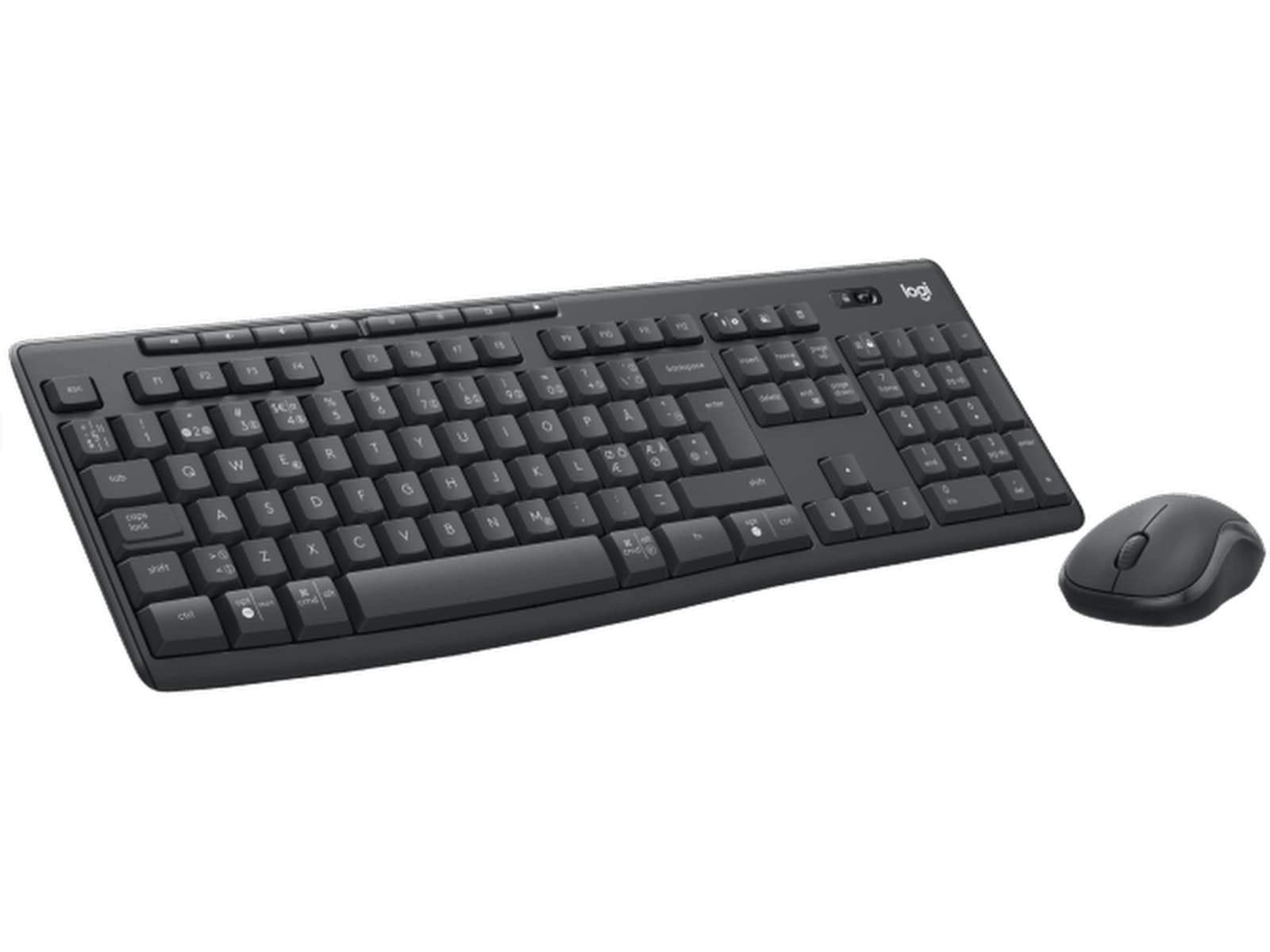 Logitech MK370 Combo Trådlös (graphite) Mus & tangentbord -combo-paket