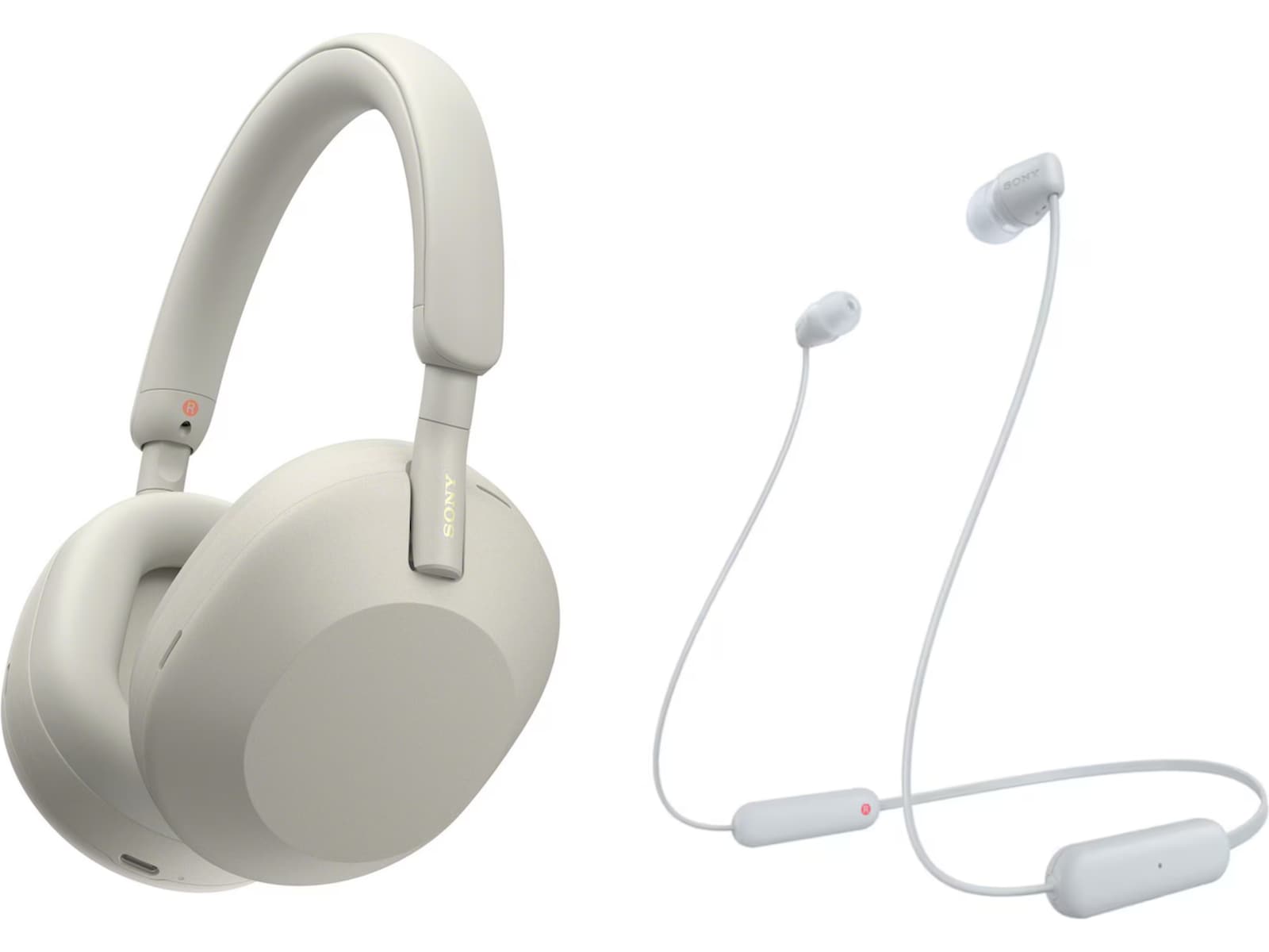 Sony WH-1000XM5 Trådlös hörlurar, Over-Ear (silver) Hörlurar